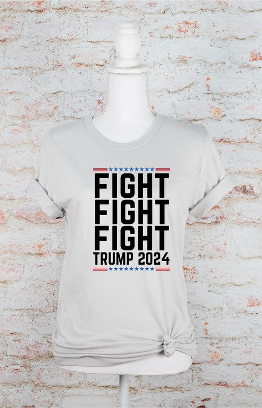 Fight Fight Fight Trump 2024 Softstyle Graphic