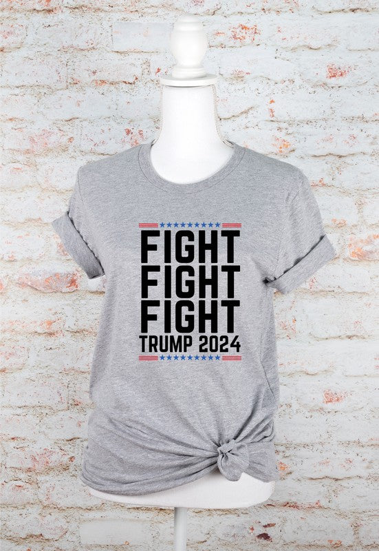 Fight Fight Fight Trump 2024 Softstyle Graphic