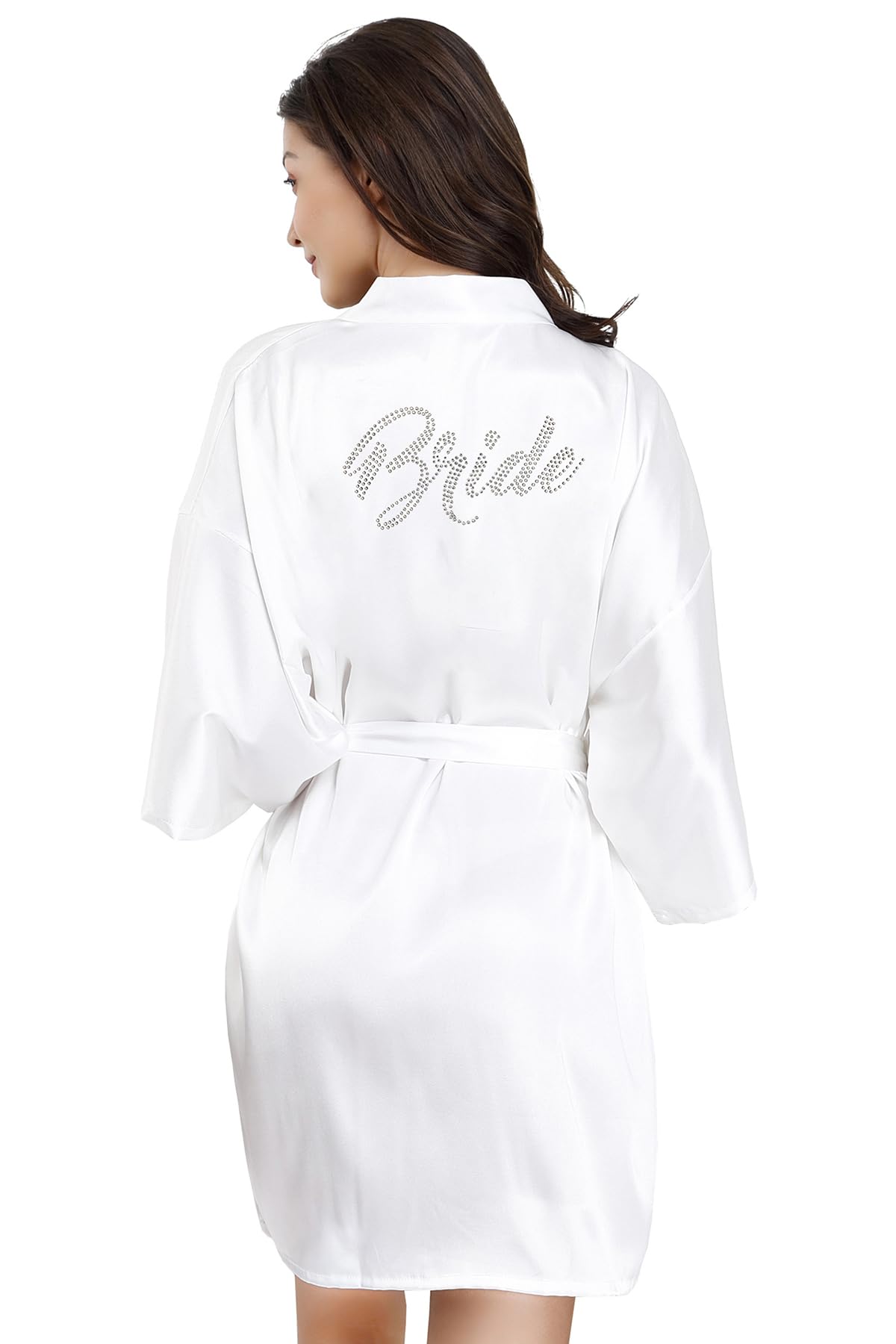 Bride - Satin Robe for Wedding