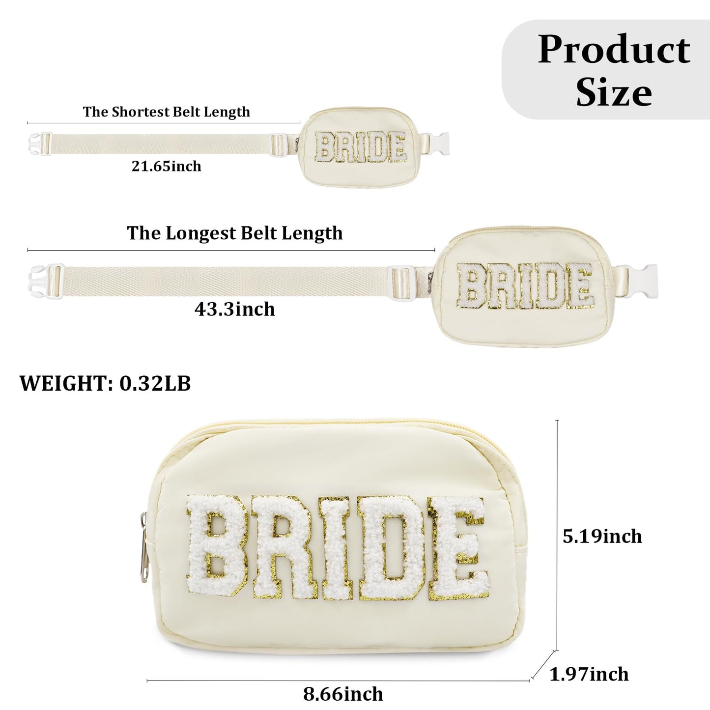 Bride Fanny Pack