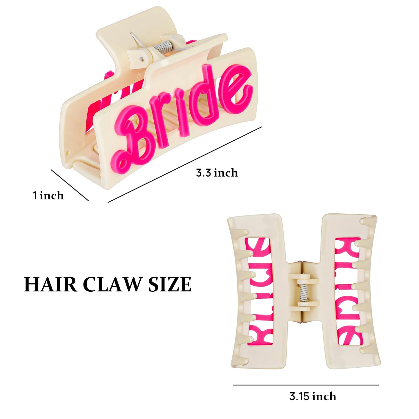 Bride Claw Clip