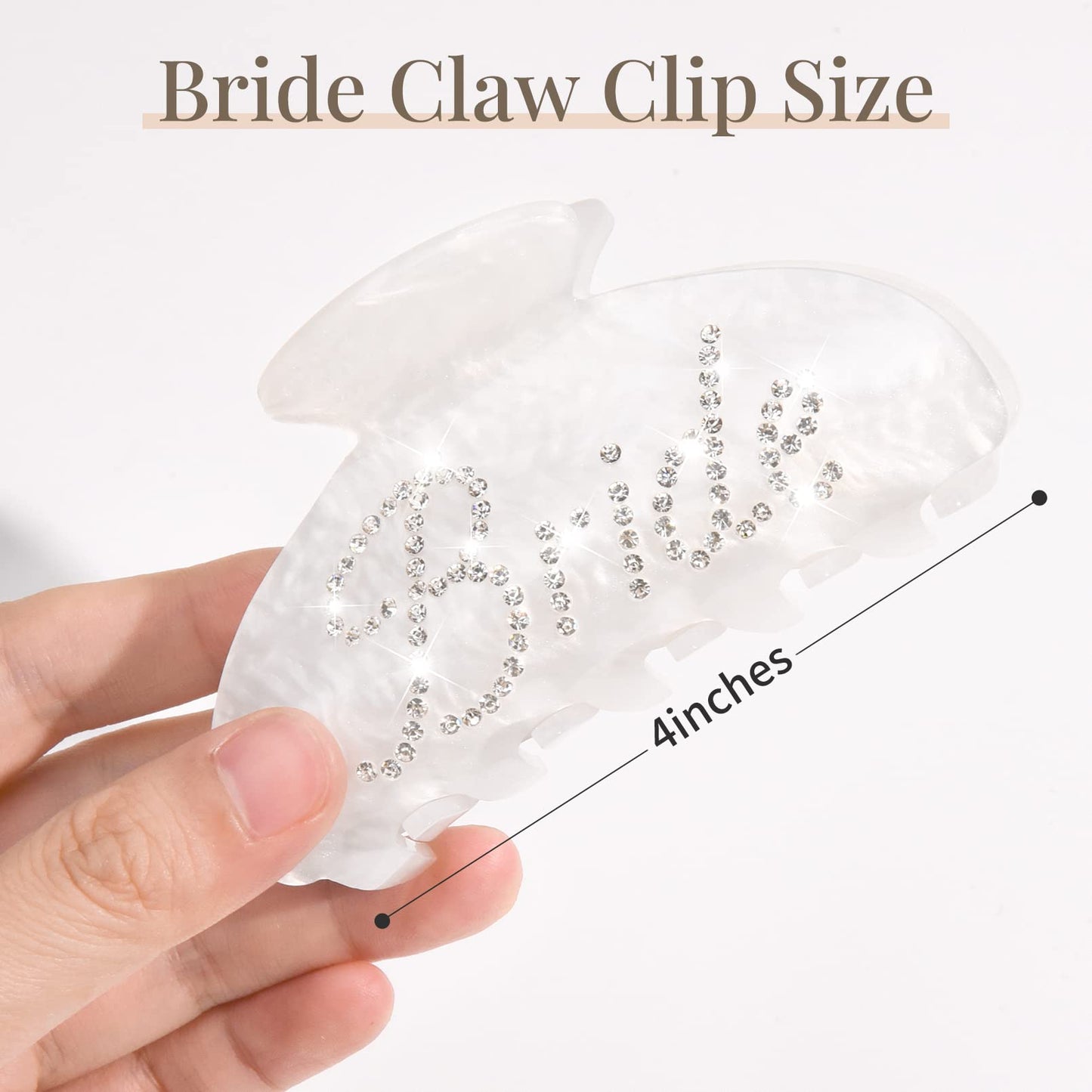 Bride Claw Hair Clip