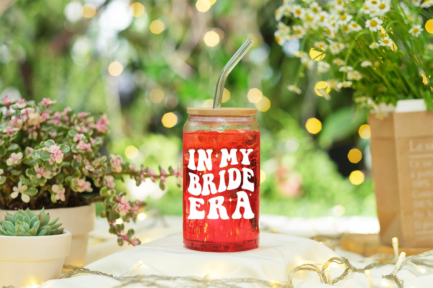 In My Bride Era Glass Cup