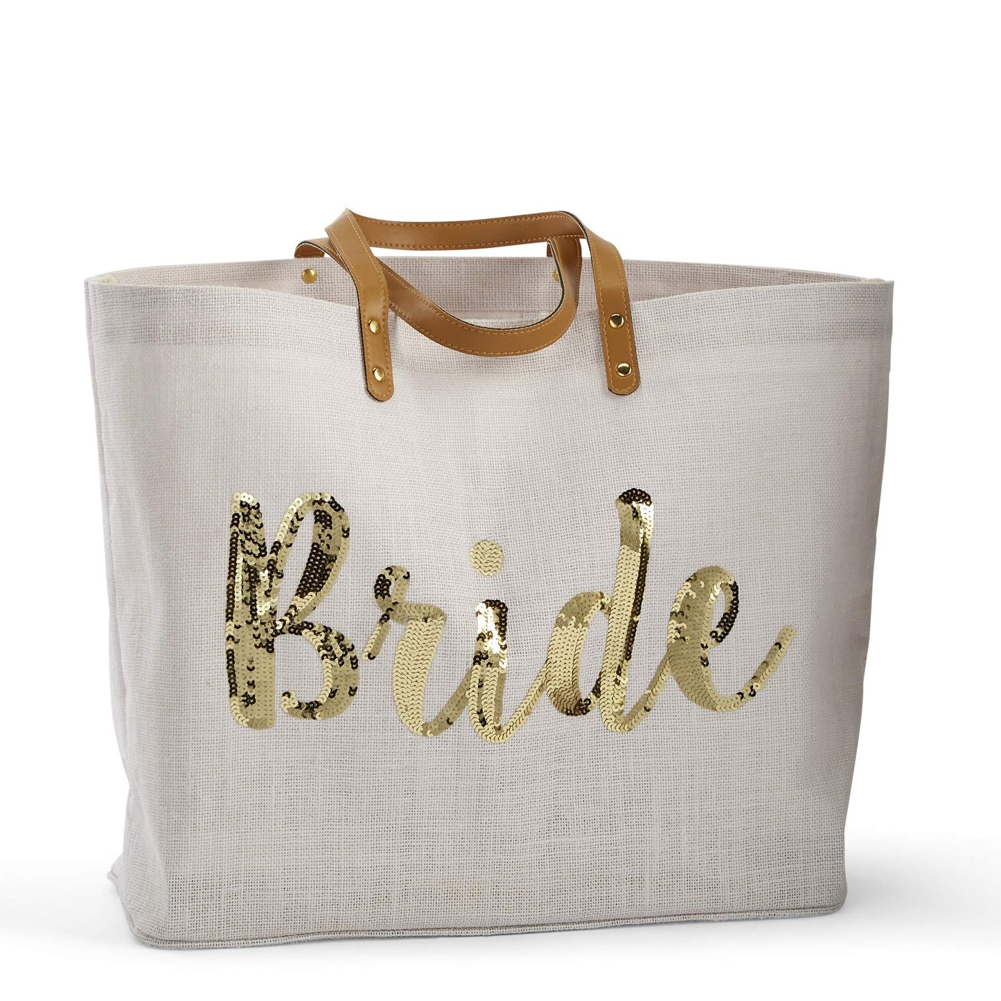 Bride - Gold Sequin Tote