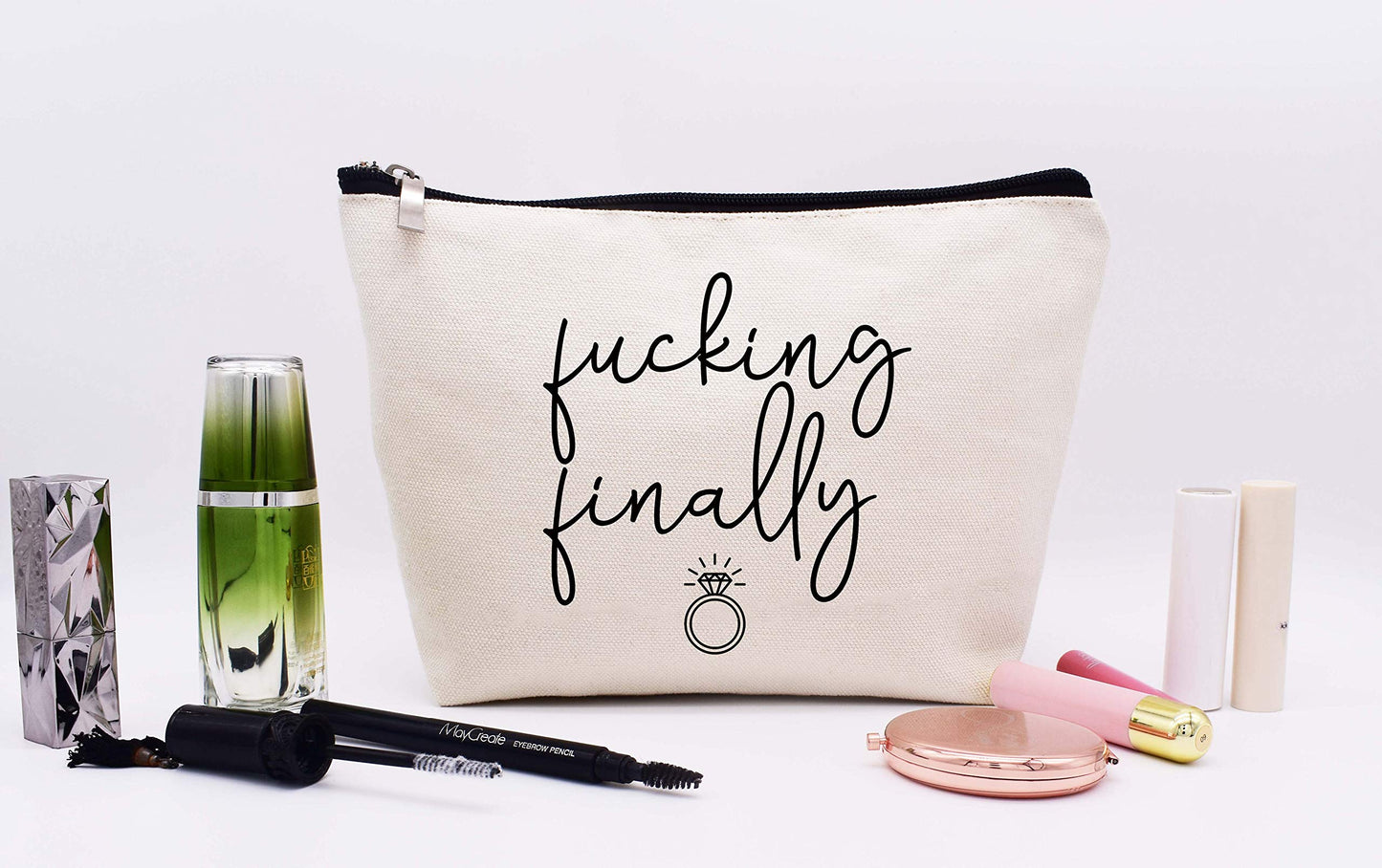 Fcking Finally-Makeup Bag