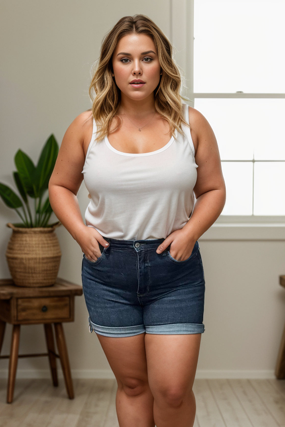 Keeping It Cool - Judy Blue Tummy Control Shorts