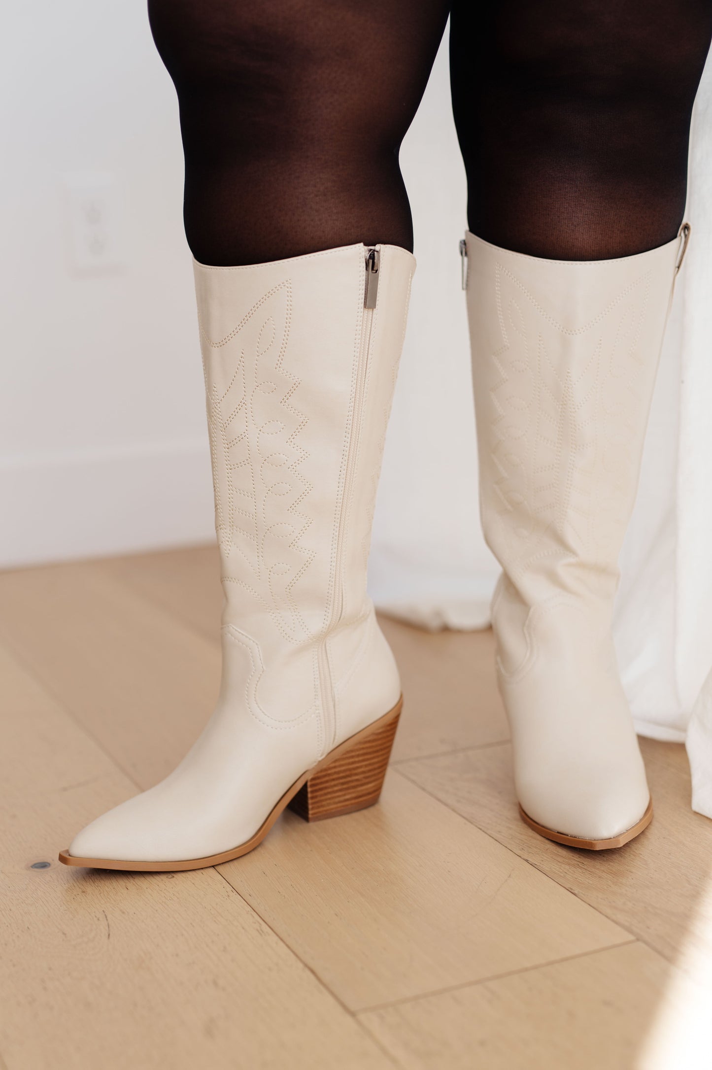 White Cowboy Boots