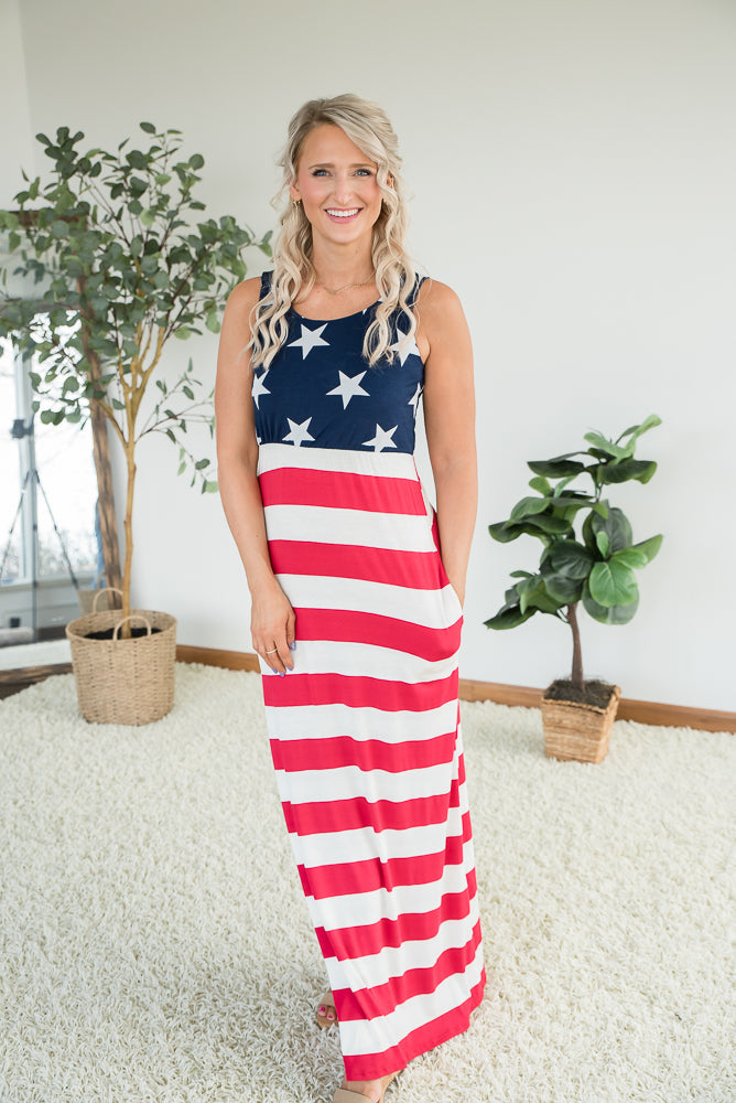 Stars and Stripes Dress