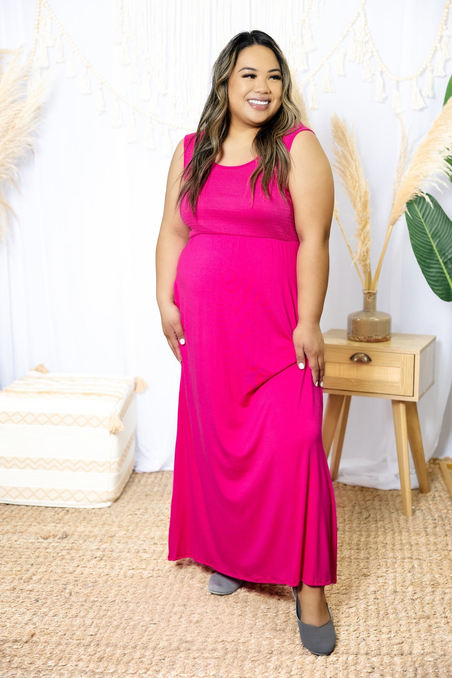 Flirty Fuchsia Maxi